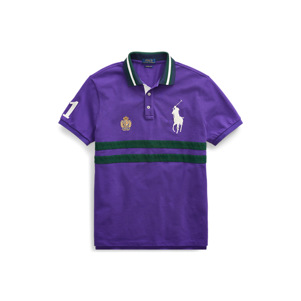 Custom Slim Fit Mesh Polo Polo Ralph Lauren 1