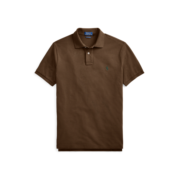 Custom Slim Fit Mesh Polo