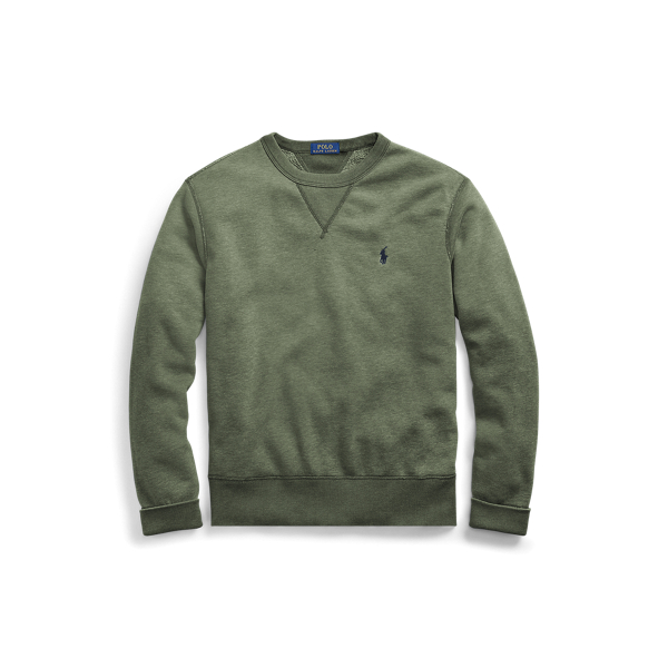 Cotton-Blend-Fleece Pullover