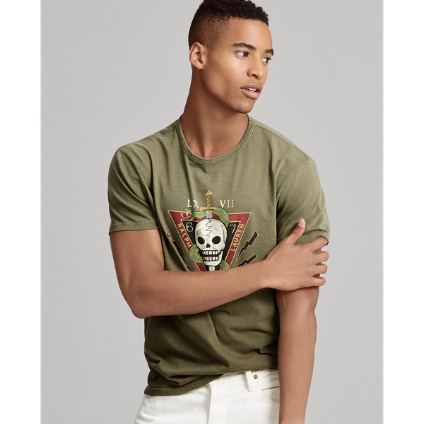 Ralph lauren olive t shirt hotsell