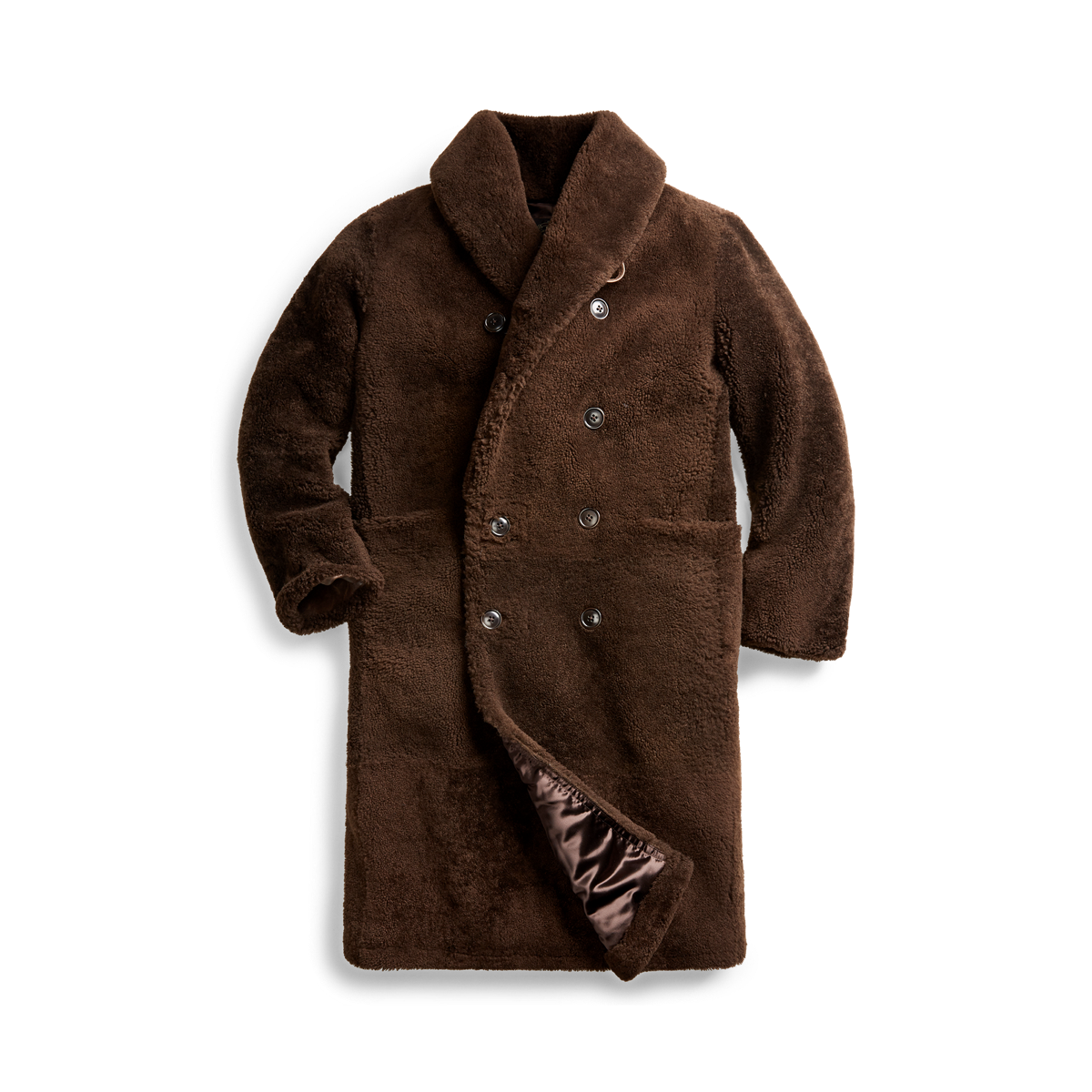 【送料&関税込】Polo Ralph Lauren Eco-sheepskin Coat Men's Shearling Car Coat | Ralph Lauren