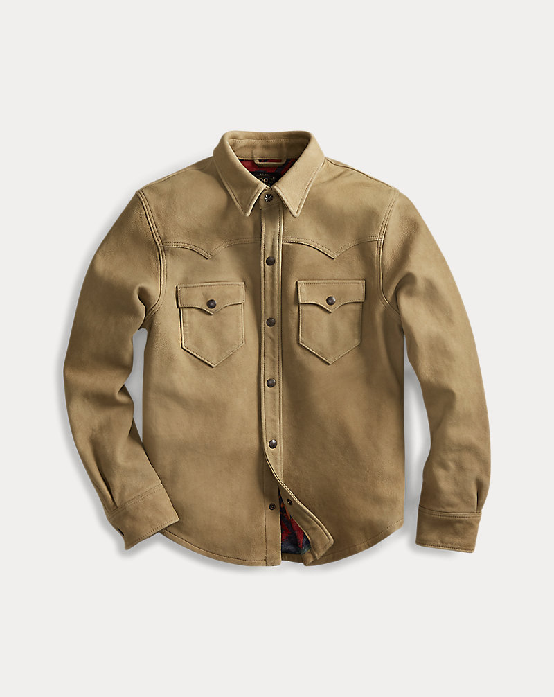Sheepskin Western Overshirt Sheepskin Western Overshirt