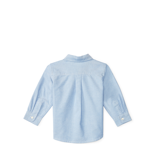 Blue Blake Cotton Oxford Shirt Baby Boy 1