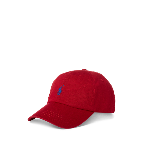 Embroidered Chino Baseball Cap Polo Ralph Lauren 1