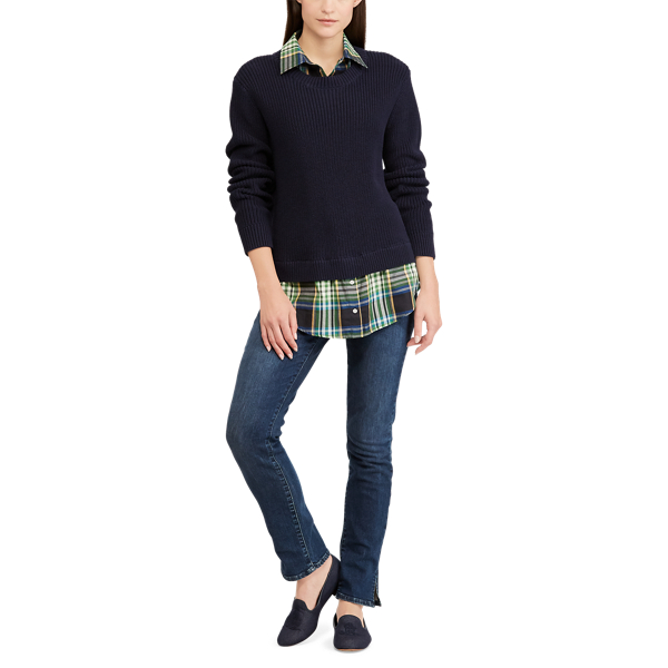 Navy Layered Shirt Lauren 3