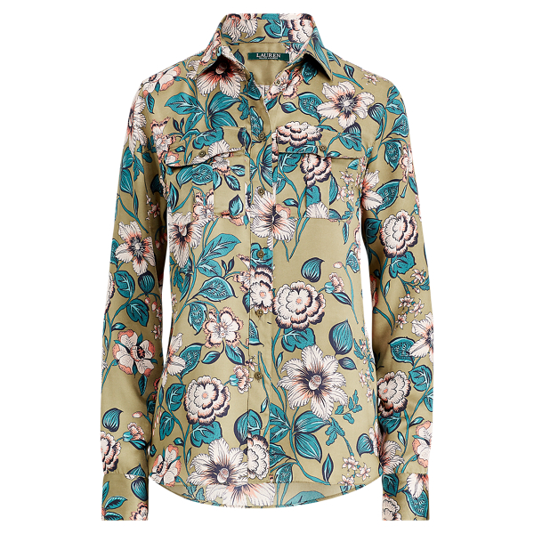 Ralph lauren floral shirt hotsell