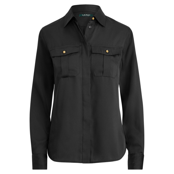 Twill Button-Down Shirt Lauren in 1