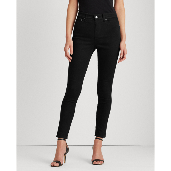 Perfect Black Wash Regal Skinny Ankle Jeans Lauren 4