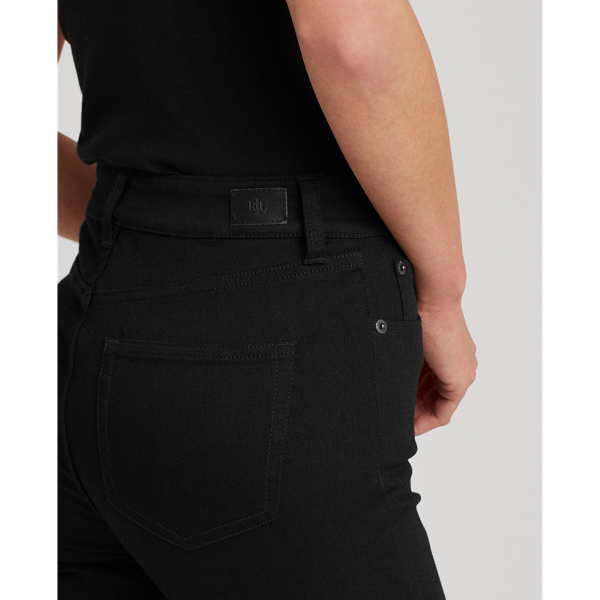 Perfect Black Wash Regal Skinny Ankle Jeans Lauren 7
