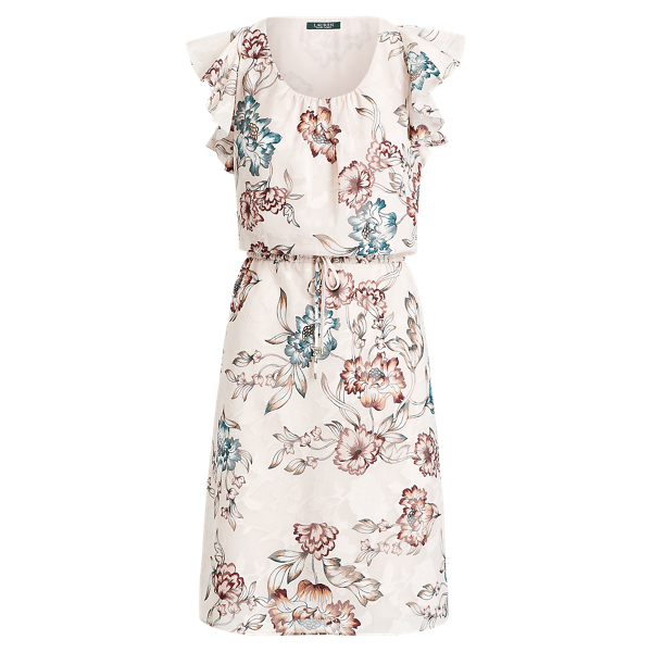 Floral Jacquard Dress