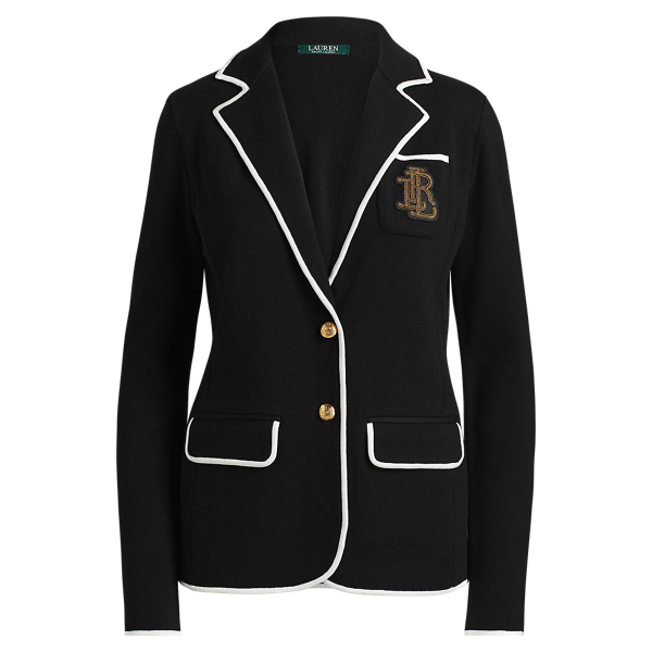 Crest Cotton-Blend Blazer Lauren 1