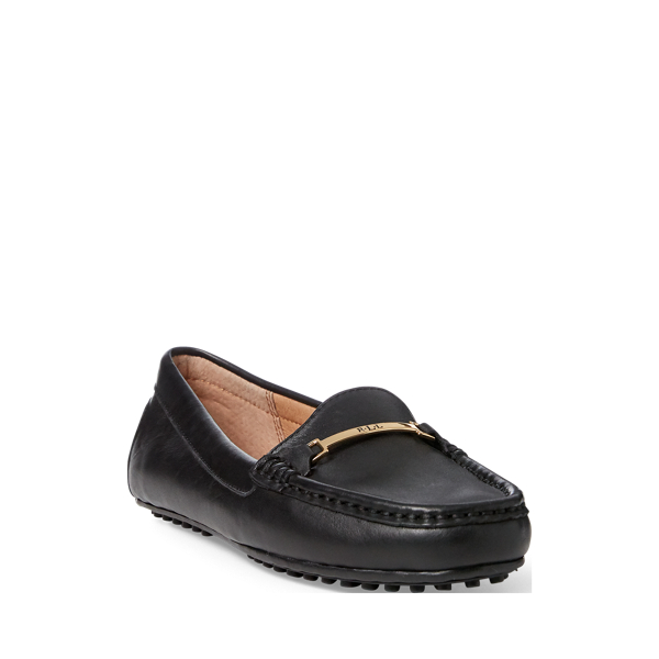 Black Briony Leather Driver Lauren 3