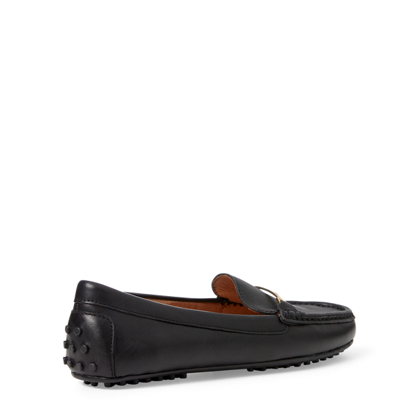 Black Briony Leather Driver Lauren 4
