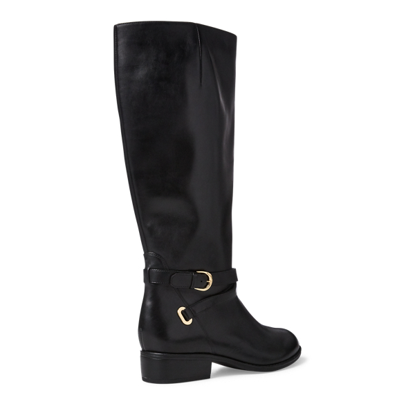 Black Maribella Leather Boot Lauren 4