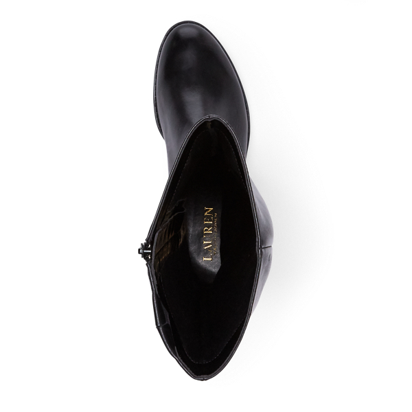 Black Maribella Leather Boot Lauren 5