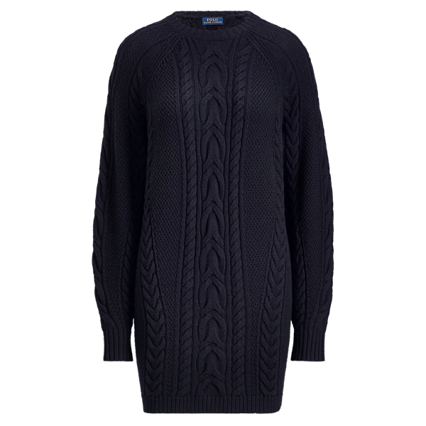 Pulloverkleid aus Aran-Strick Polo Ralph Lauren in 1