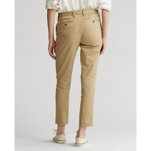 Caf&eacute; Tan Stretch Cotton Straight Pant Polo Ralph Lauren 5