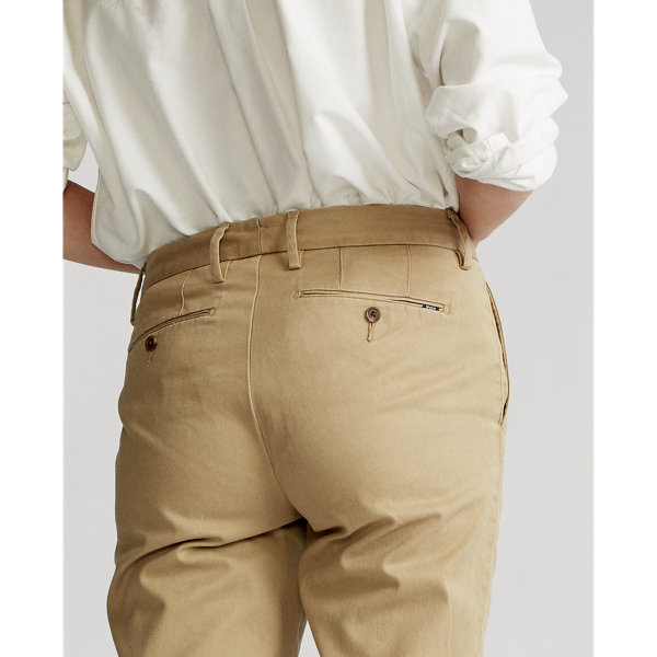 Caf&eacute; Tan Stretch Cotton Straight Pant Polo Ralph Lauren 6