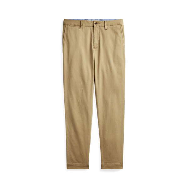 Caf&eacute; Tan Stretch Cotton Straight Pant Polo Ralph Lauren 2