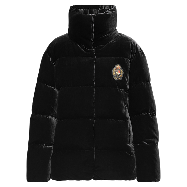 Ralph lauren velvet jacket womens on sale