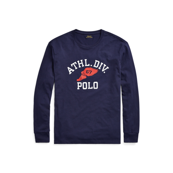 Maglietta in cotone Custom Slim-Fit Polo Ralph Lauren in 1