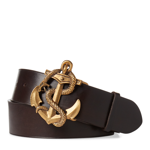 Anchor Leather Belt Purple Label 1