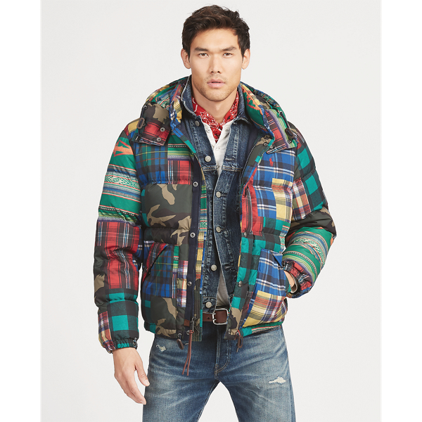 Polo ralph lauren patchwork jacket best sale