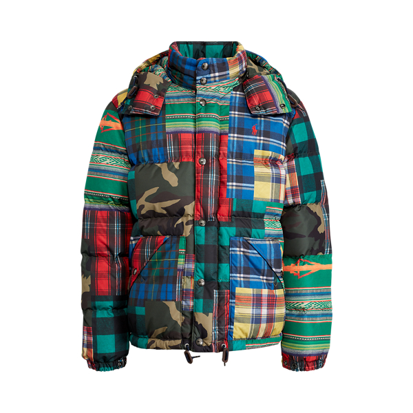 Polo ralph lauren patchwork down jacket hotsell