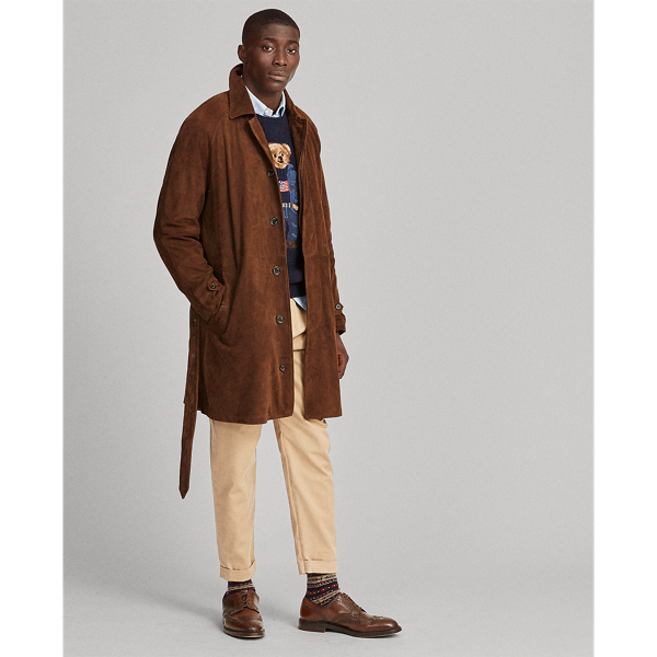 Ralph lauren balmacaan coat on sale