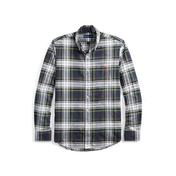 Classic Fit Plaid Oxford Shirt Polo Ralph Lauren in 1