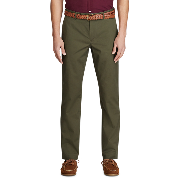 Expedition Olive Stretch Straight Fit Chino Trouser Polo Ralph Lauren 3