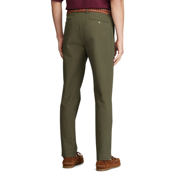 Expedition Olive Stretch Straight Fit Chino Trouser Polo Ralph Lauren 4