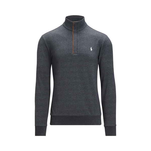 Water-Repellent Terry Pullover