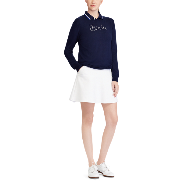 Ceramic White Stretch Golf Skort Ralph Lauren Golf 4