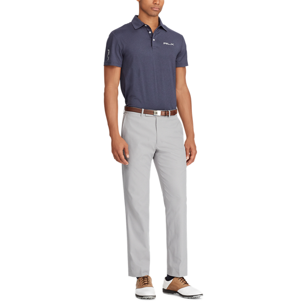 Winter Navy Heather Custom Slim Performance Polo RLX 4
