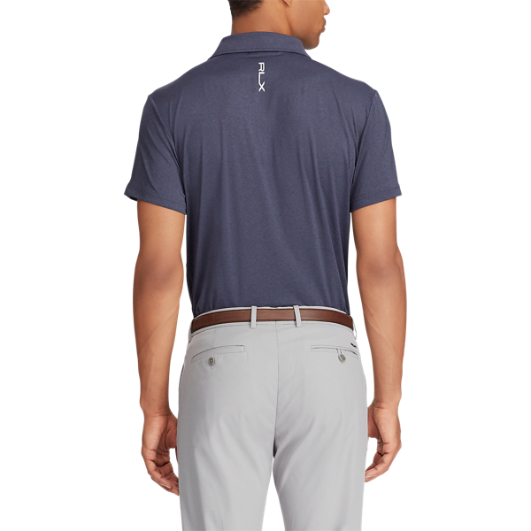 Winter Navy Heather Custom Slim Performance Polo RLX 6