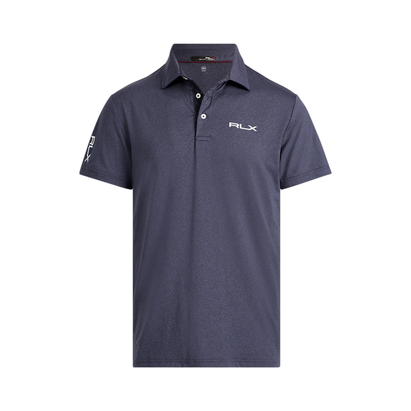 Winter Navy Heather Custom Slim Performance Polo RLX 2