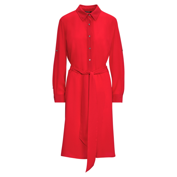 Georgette overhemdjurk Lauren Woman in 1