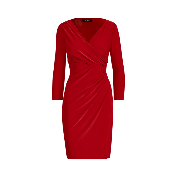 Gerafftes Jerseykleid Lauren Petite in 1