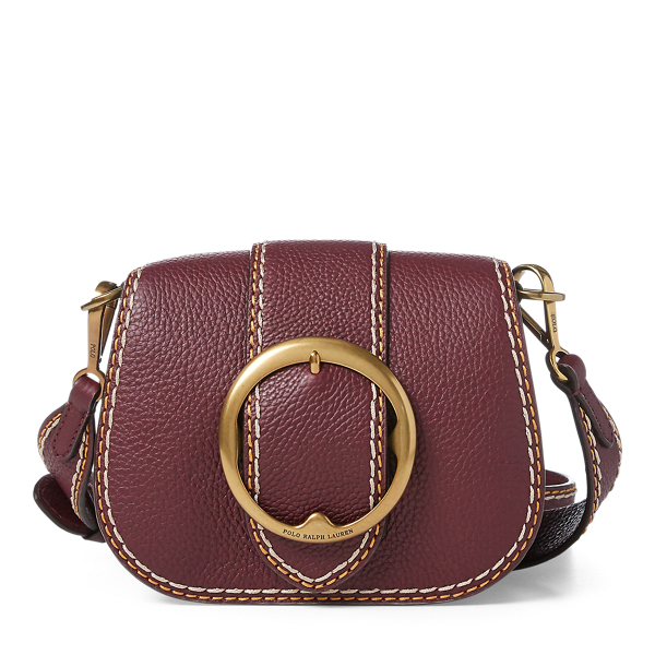 Ralph lauren pebbled leather lennox bag on sale