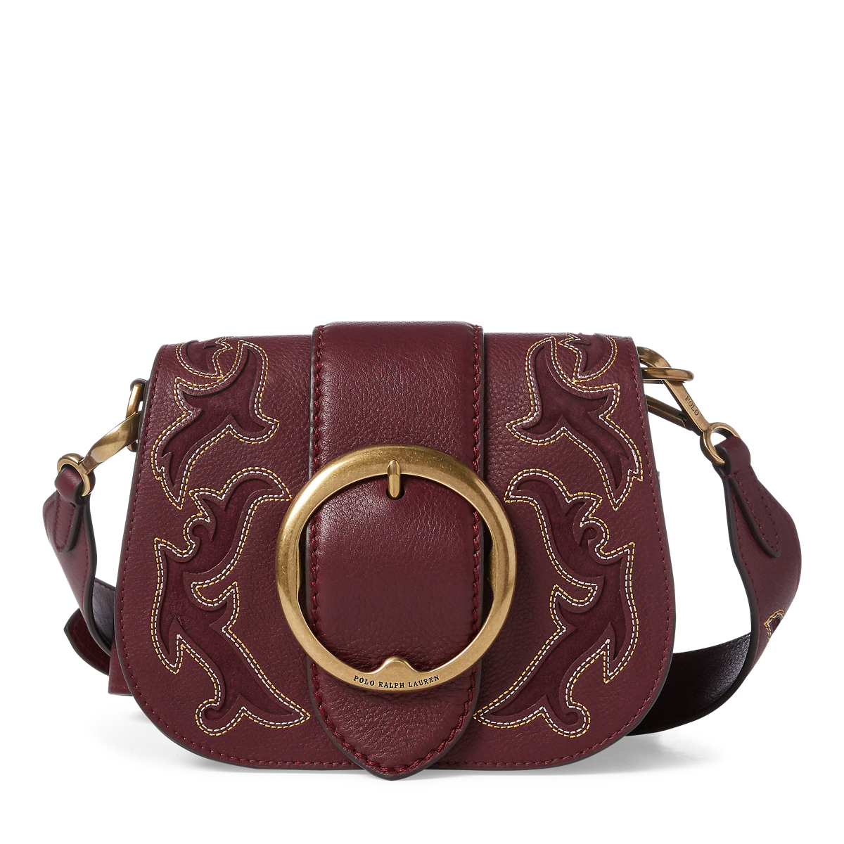 Suede Trim Leather Lennox Bag