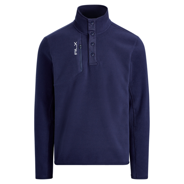 Refined Navy Fleece Pullover RLX 1