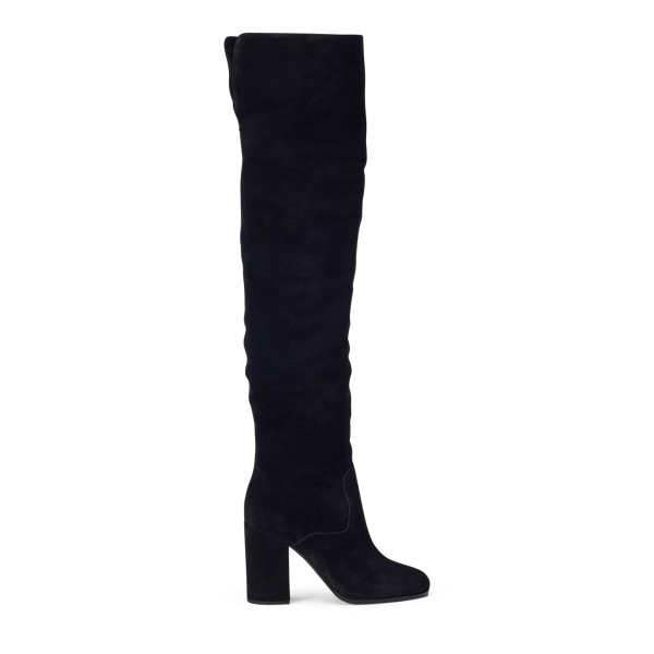 Ralph lauren thigh high boots sales