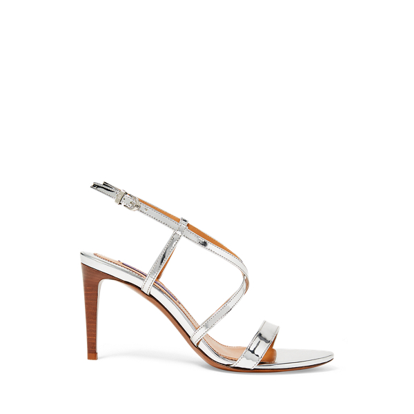 Arissa Specchio Leather Sandal Ralph Lauren Collection 1