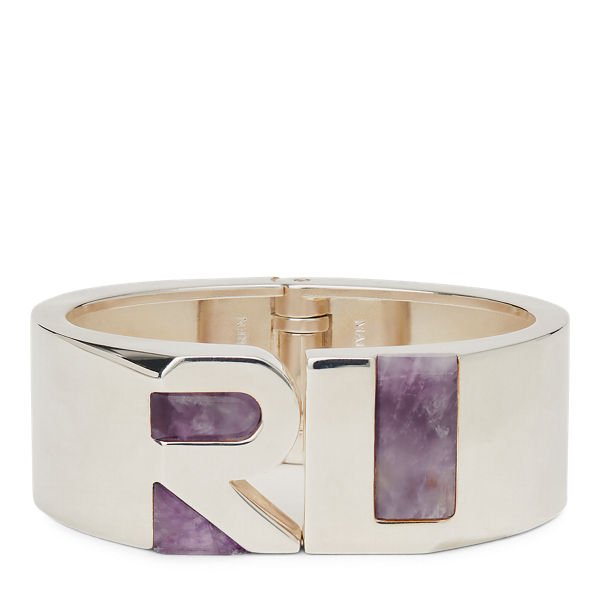Amethyst RL Letter Cuff Ralph Lauren Collection 1