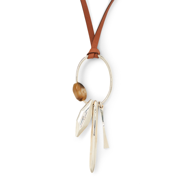Silver-Plated Pendant Necklace Ralph Lauren Collection in 2