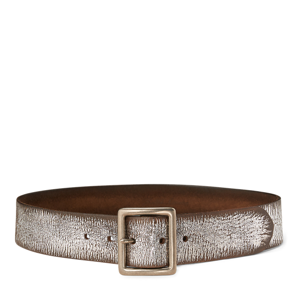 Distressed Leather Belt