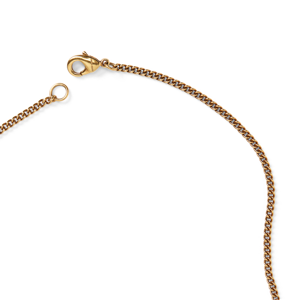 Terbium Stone Locket Necklace Ralph Lauren Collection 3