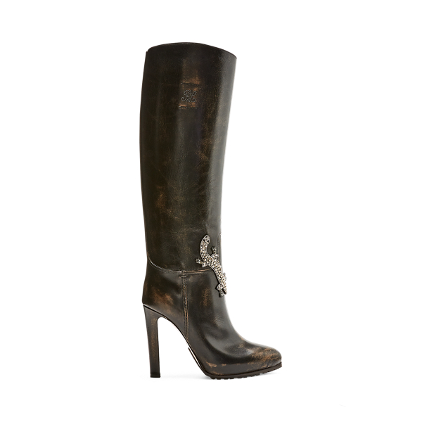 Remmy II Calfskin Boot Ralph Lauren Collection 1