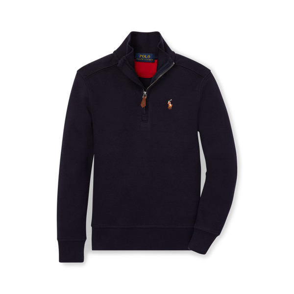 Cotton Half-Zip Pullover